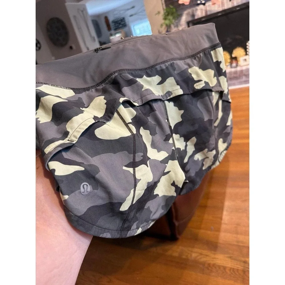 Lululemon Pace Rival Skirt in the camouflage print pattern 4